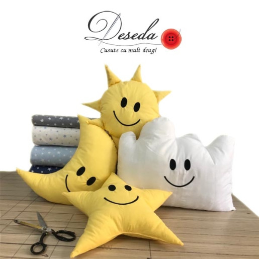 Set 4 perne decorative Fete zambitoare
