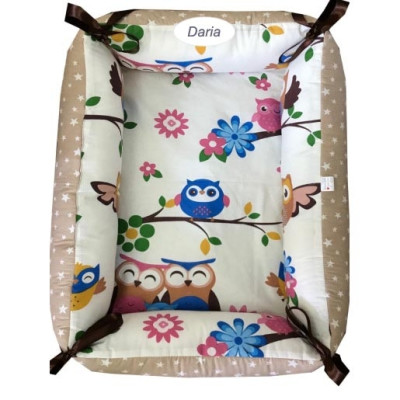 Reductor Personalizat Bebe Nest Deseda Bufnite maro