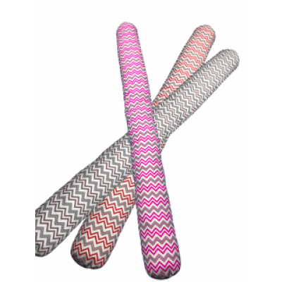 Perna cilindru 1,6m Deseda Zig Zag colorat