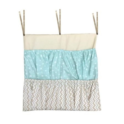 Buzunar organizator patut bebe 60x60 cm Deseda Vernil bej