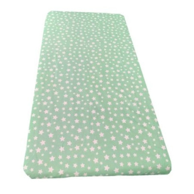 Cearsaf cu elastic roata cu imprimeu Stelute pe vernil-140*70 cm