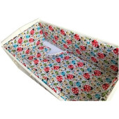Lenjerie de pat bebelusi cu aparatori laterale pufoase Deseda Buburuze - 120*60 cm