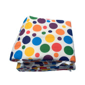 Set aparatori laterale pufoase h35 pat 120x60 cm Buline nazdravane galbene