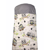 Sac de dormit buzunar de iarna peste 10 ani Deseda Bufnite gri