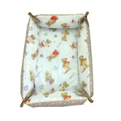 Reductor Personalizat Bebe Nest Deseda Ursuleti la ski pe crem